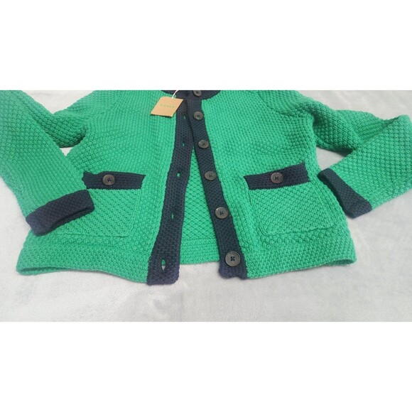 Boden Women's Size 2 Green Libby Knitted Jacket NWT - Picture 3 of 8